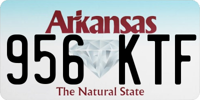 AR license plate 956KTF