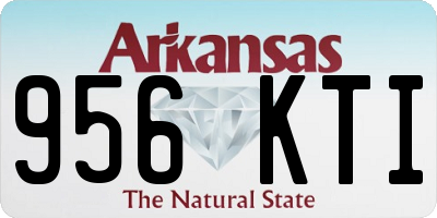 AR license plate 956KTI