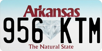 AR license plate 956KTM