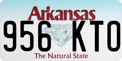 AR license plate 956KTO
