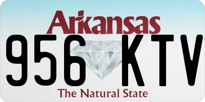 AR license plate 956KTV