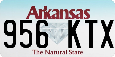 AR license plate 956KTX