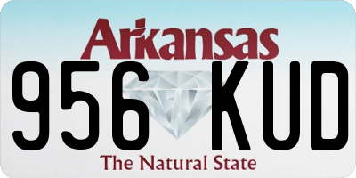 AR license plate 956KUD