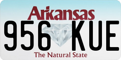 AR license plate 956KUE