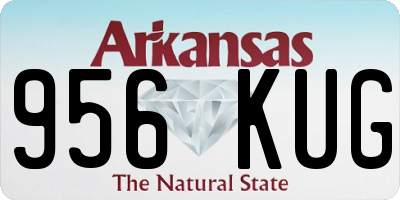 AR license plate 956KUG