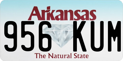AR license plate 956KUM