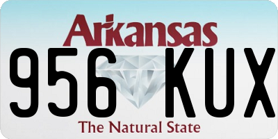 AR license plate 956KUX