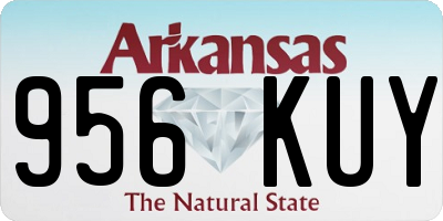AR license plate 956KUY