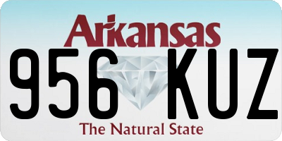 AR license plate 956KUZ