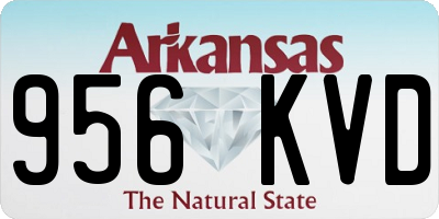 AR license plate 956KVD