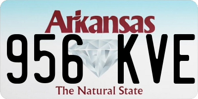 AR license plate 956KVE