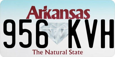 AR license plate 956KVH