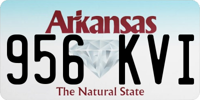 AR license plate 956KVI