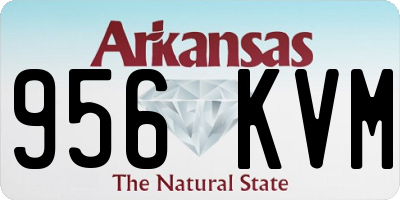 AR license plate 956KVM