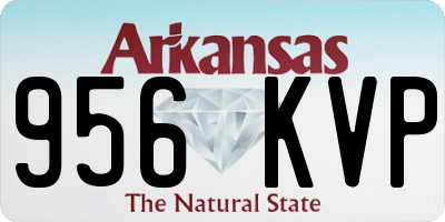 AR license plate 956KVP