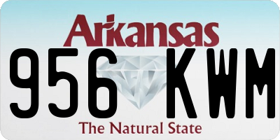 AR license plate 956KWM