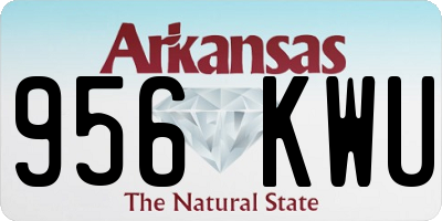 AR license plate 956KWU