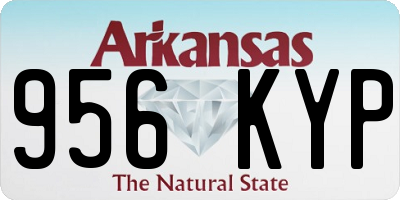 AR license plate 956KYP