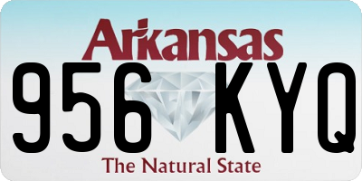 AR license plate 956KYQ