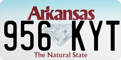 AR license plate 956KYT
