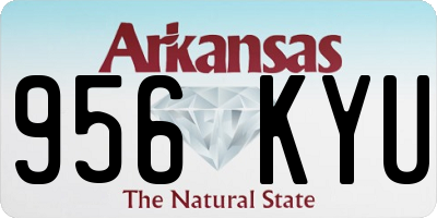 AR license plate 956KYU