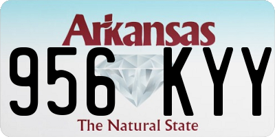 AR license plate 956KYY