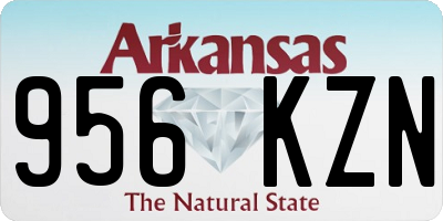 AR license plate 956KZN