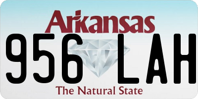 AR license plate 956LAH