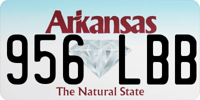 AR license plate 956LBB