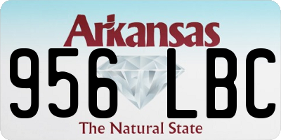 AR license plate 956LBC