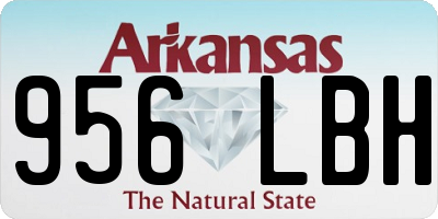 AR license plate 956LBH