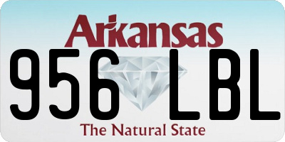AR license plate 956LBL