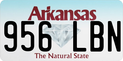 AR license plate 956LBN