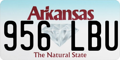 AR license plate 956LBU