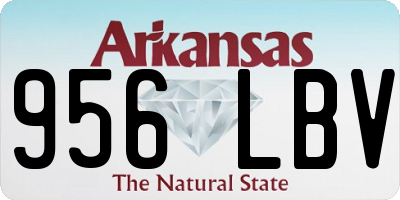 AR license plate 956LBV