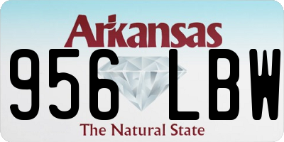 AR license plate 956LBW