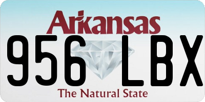 AR license plate 956LBX
