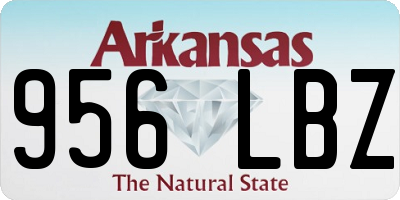 AR license plate 956LBZ