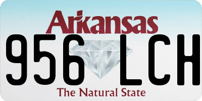 AR license plate 956LCH