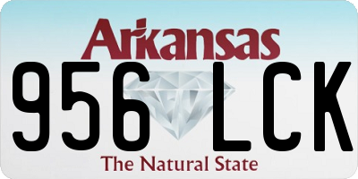 AR license plate 956LCK
