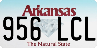 AR license plate 956LCL