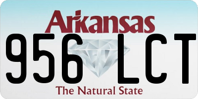 AR license plate 956LCT