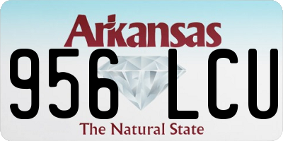 AR license plate 956LCU