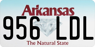 AR license plate 956LDL
