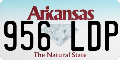 AR license plate 956LDP