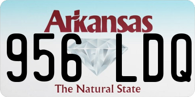 AR license plate 956LDQ