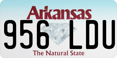 AR license plate 956LDU
