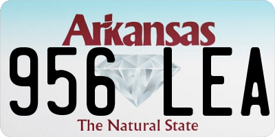 AR license plate 956LEA