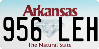 AR license plate 956LEH