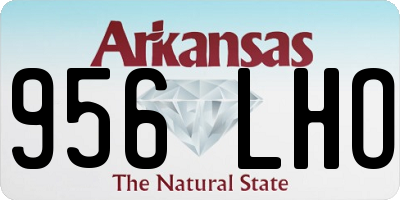 AR license plate 956LHO